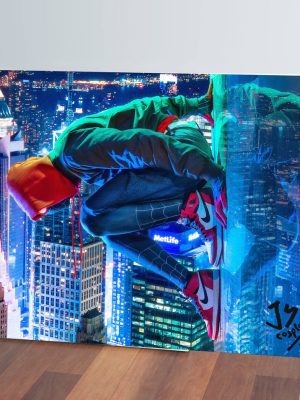 Cuadro 220 Marvel Spider-man 50x70 Mdf Memoestampados