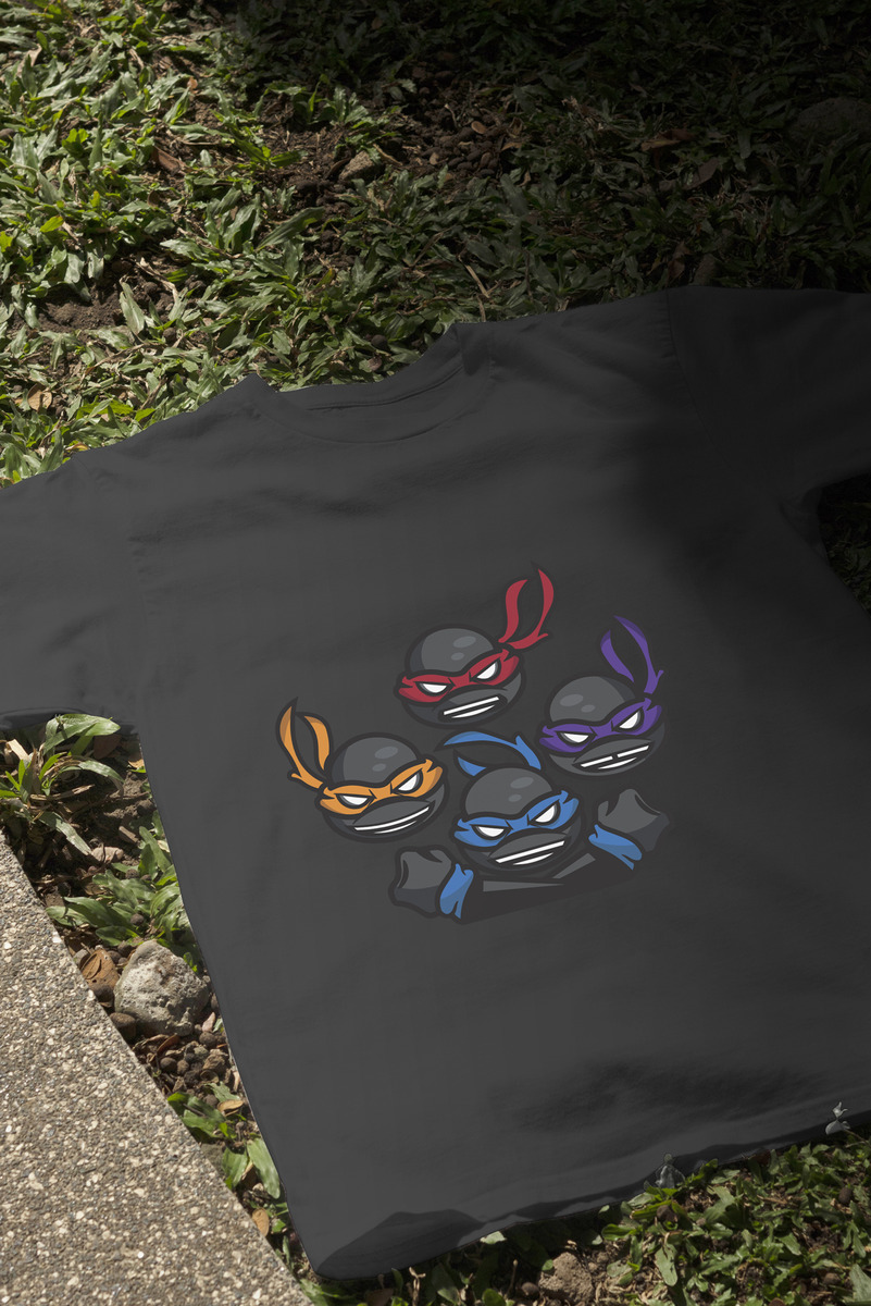 Remera: Tortugas Ninjas 01 Memoestampados - Imagen 3