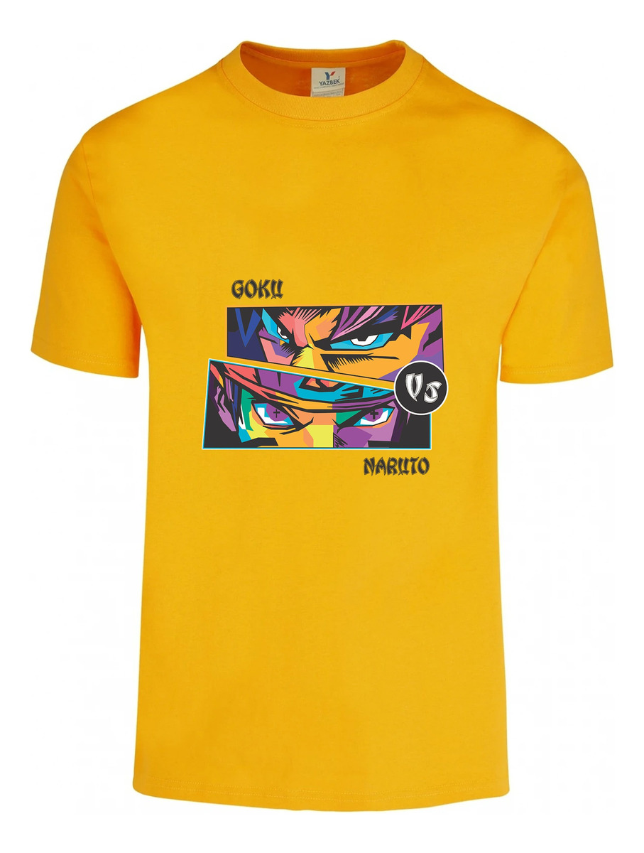 Remera: Goku Vs Naruto Memoestampados - Imagen 21