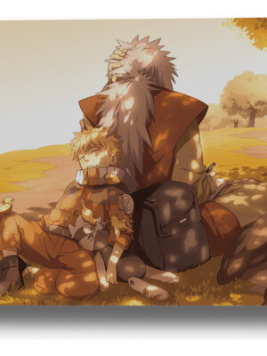 Cuadro Naruto, Jiraiya, Uzumaki 14 70x100 Mdf Memoestampados