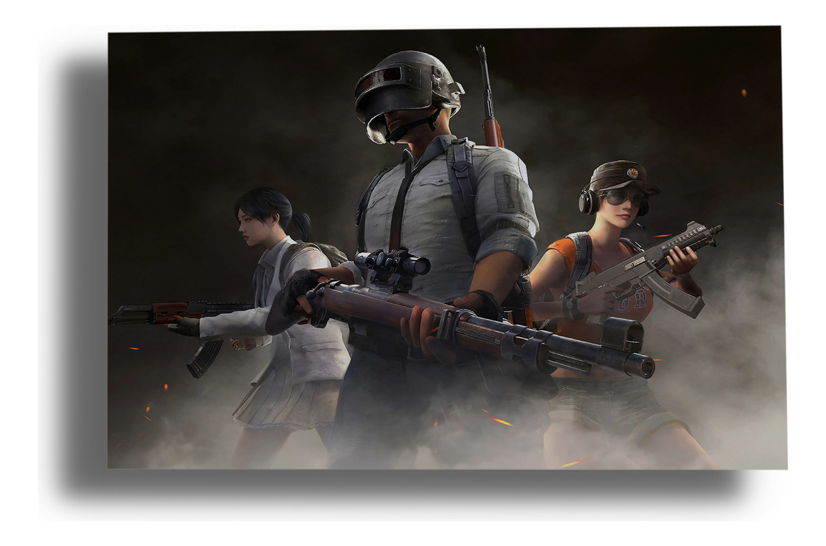Cuadro 249 Pubg 30x40 Mdf Memoestampados