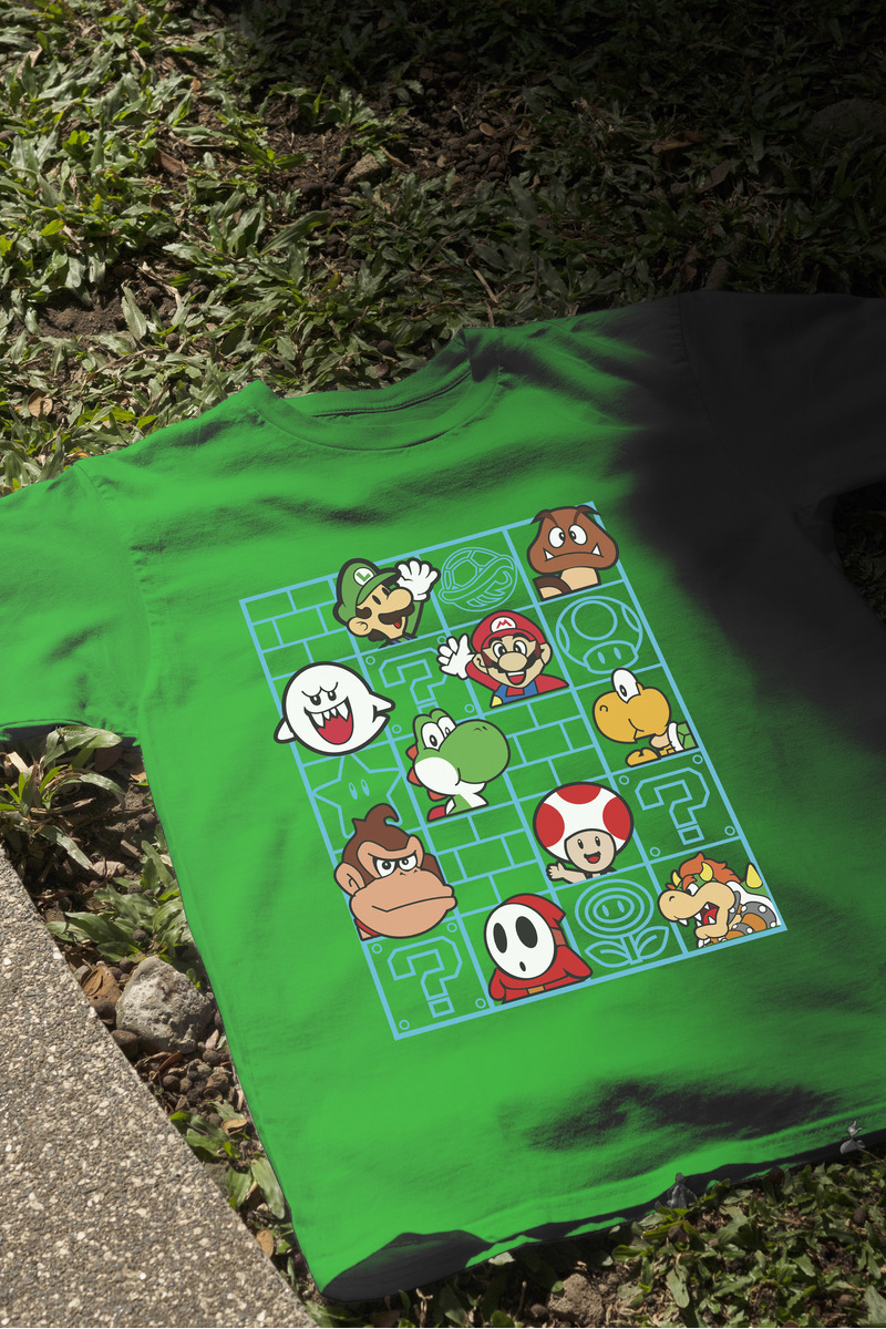 Remera: Mario Bros Friends Memoestampados - Imagen 19