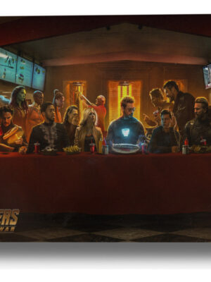Cuadro Avenger Infinite War 178 40x53 Mdf Memoestampados