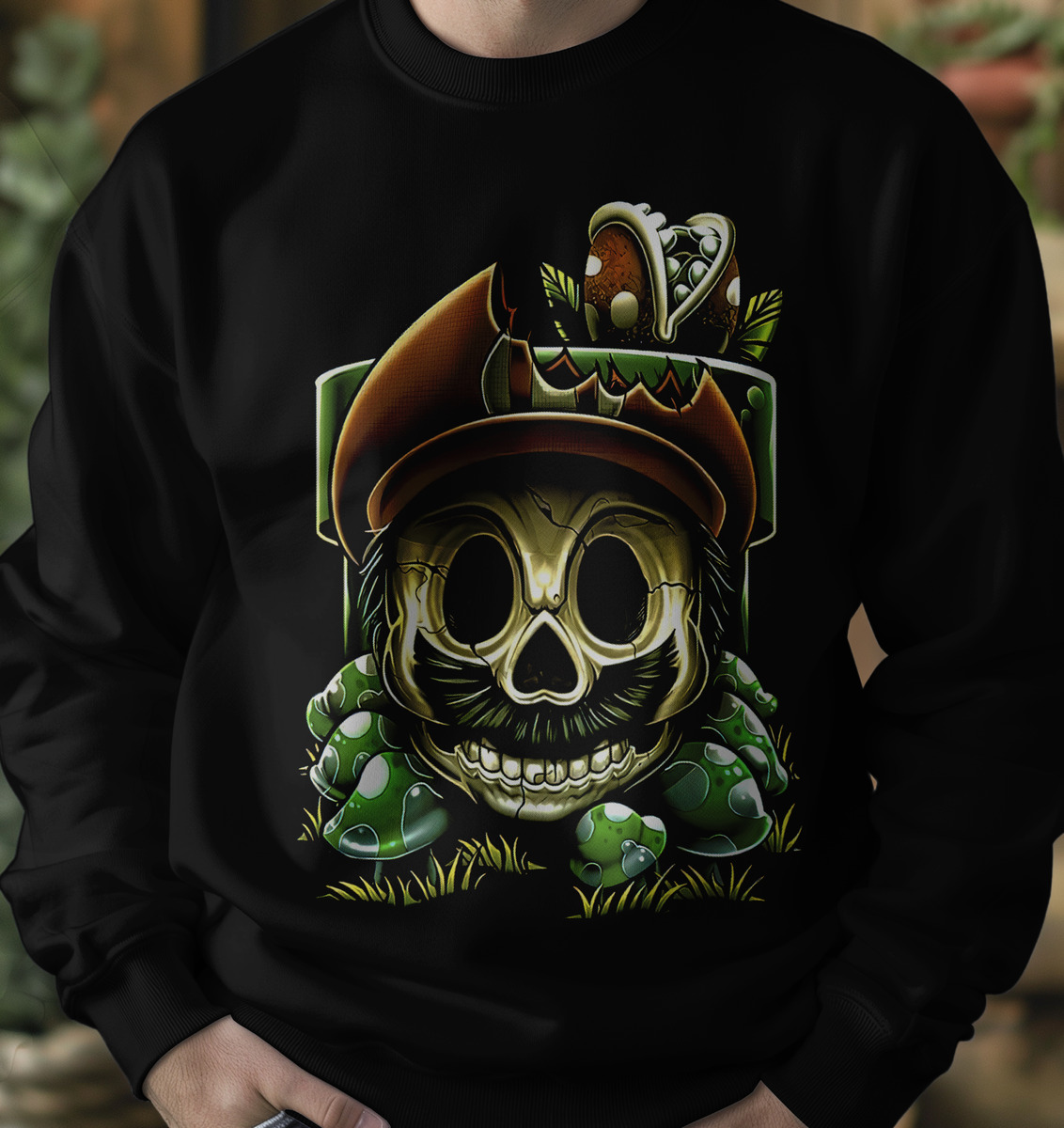 Buzo Mario Calavera Memoestampados - Imagen 3