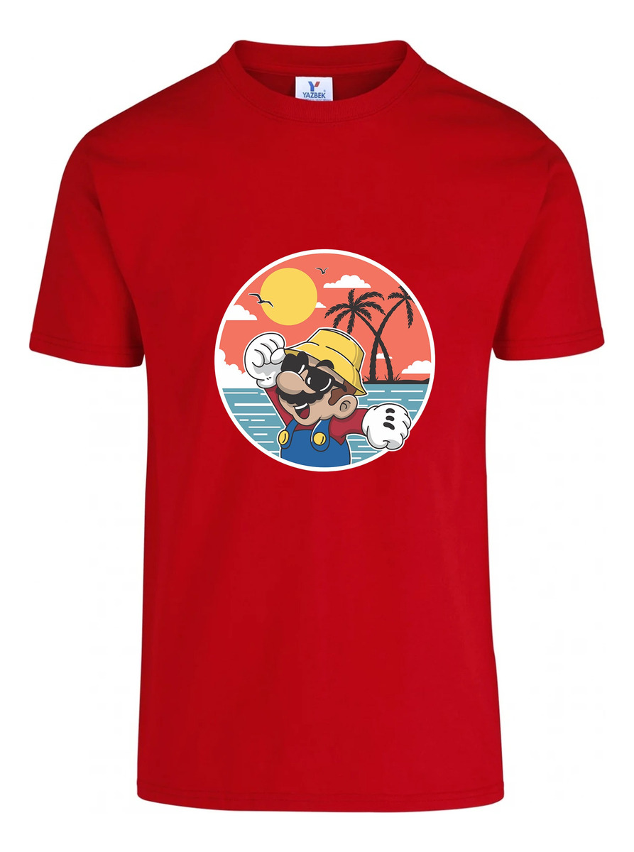 Remera: Mario Beach Memoestampados - Imagen 5