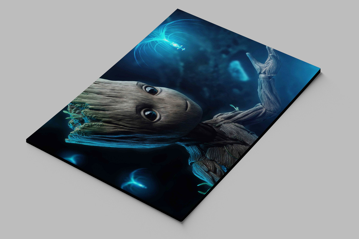 Cuadro Groot 40x53 Mdf Memoestampados - Imagen 2