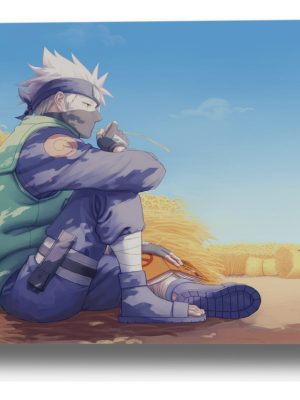 Cuadro Kakashi Naruto Hatake 35 40x53 Mdf Memoestampados
