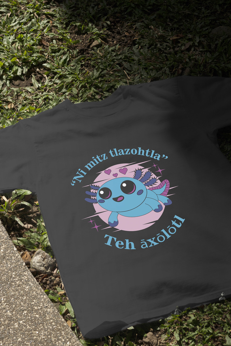 Remera: Axolotl Masculino Memoestampados - Imagen 3