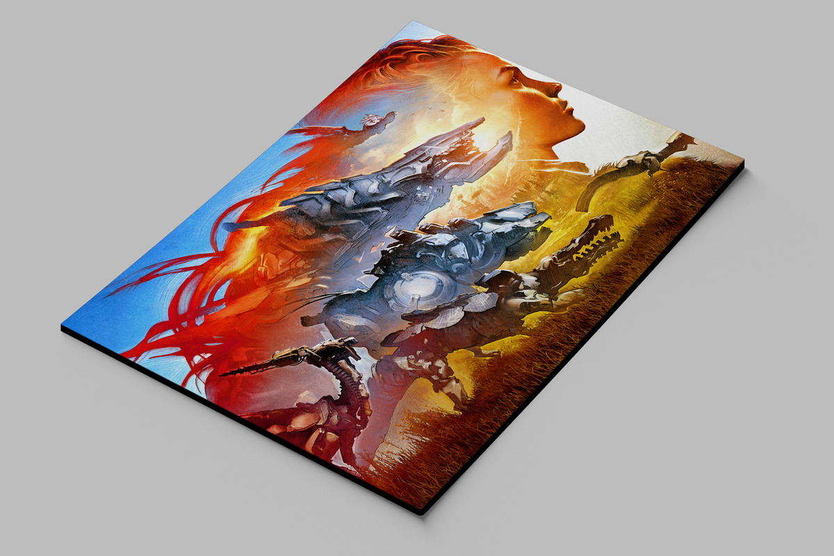 Cuadro 310 Horizon Zero Dawn 70x100 Mdf Memoestampados - Imagen 2