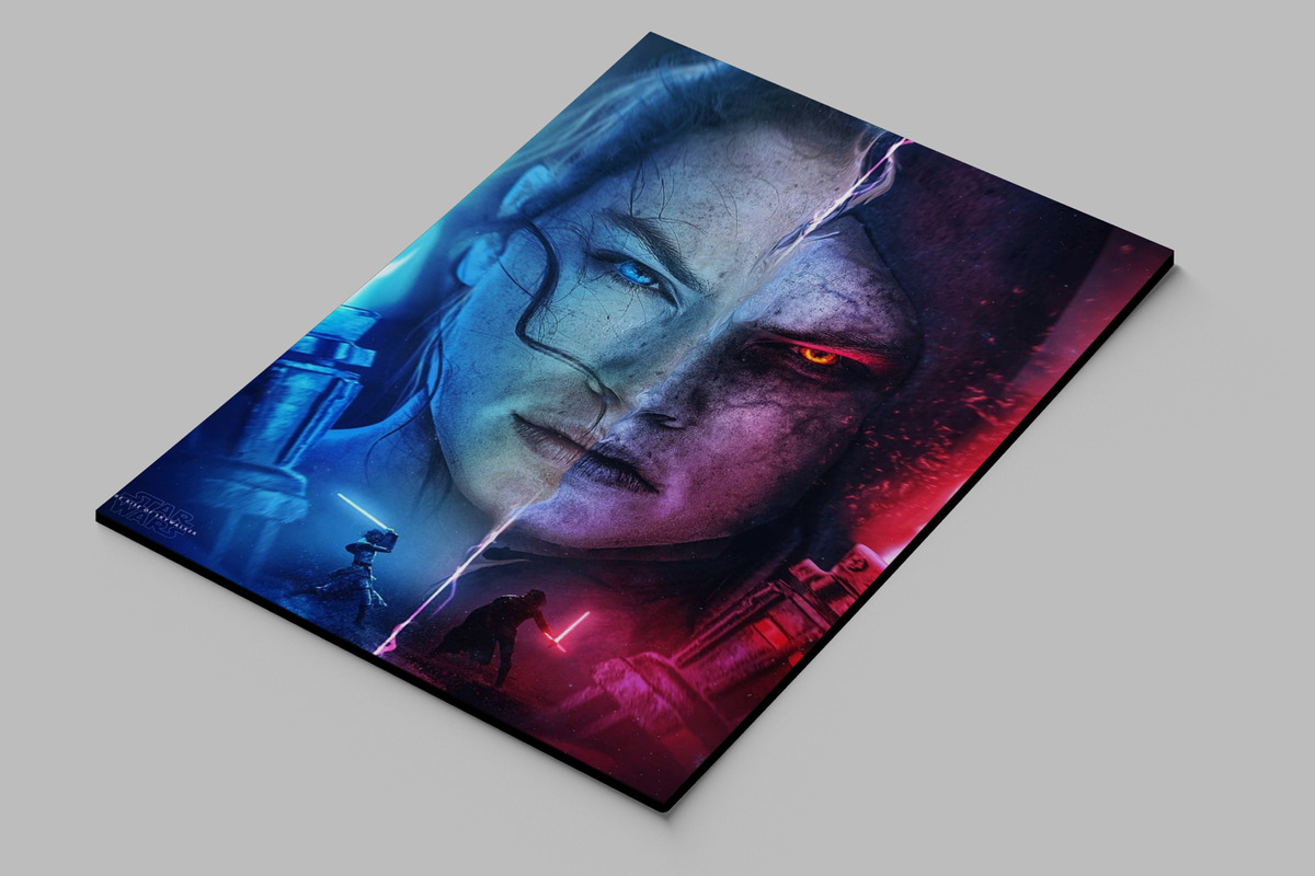 Cuadro 282 Star Wars 2 40x53 Mdf Memoestampados - Imagen 2