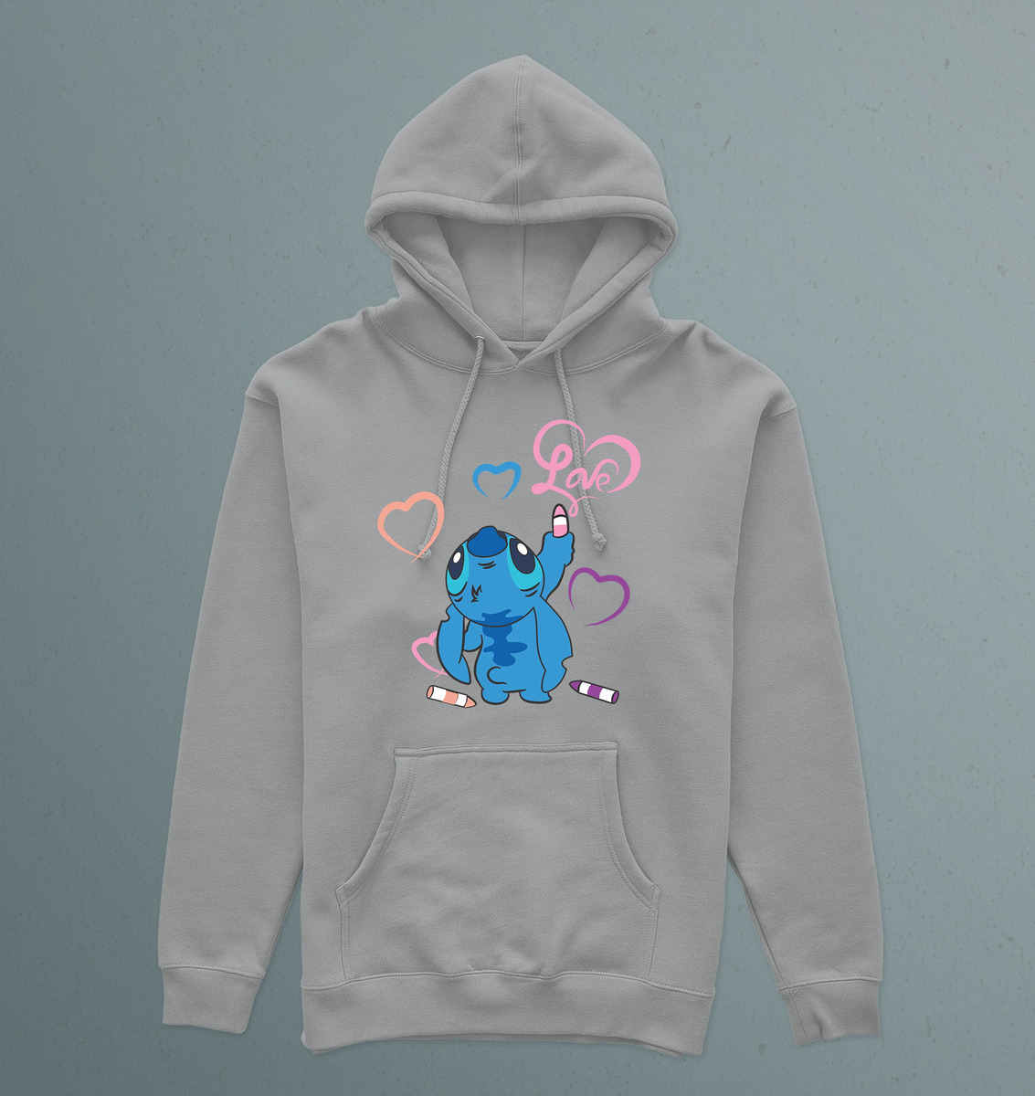 Canguro Stitch Love 01 Memoestampados - Imagen 10