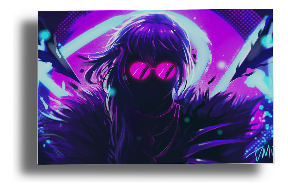 Cuadro League Of Legends 442 70x100 Mdf Memoestampados