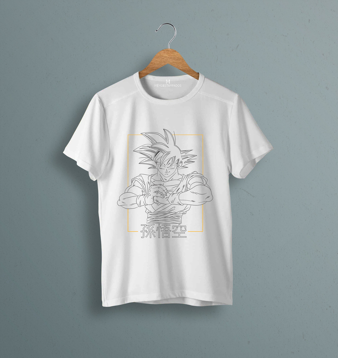 Remera: Goku Lineal Memoestampados - Imagen 11