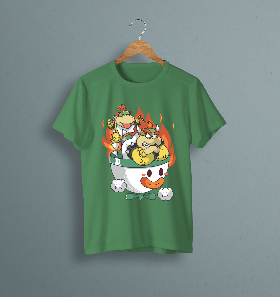 Remera: Bowser _ Bowser Jr 01 Memoestampados - Imagen 8