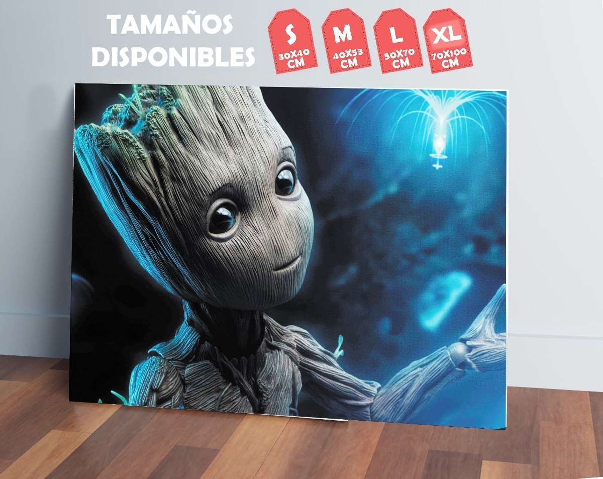 Cuadro Groot 30x40 Mdf Memoestampados - Imagen 3