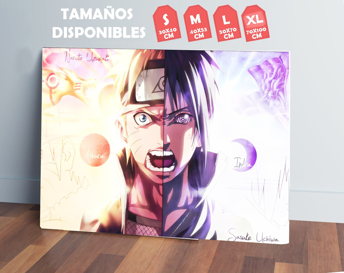 Cuadro Naruto Shippuuden Uzumaki49 30x40 Mdf Memoestampados - Imagen 2