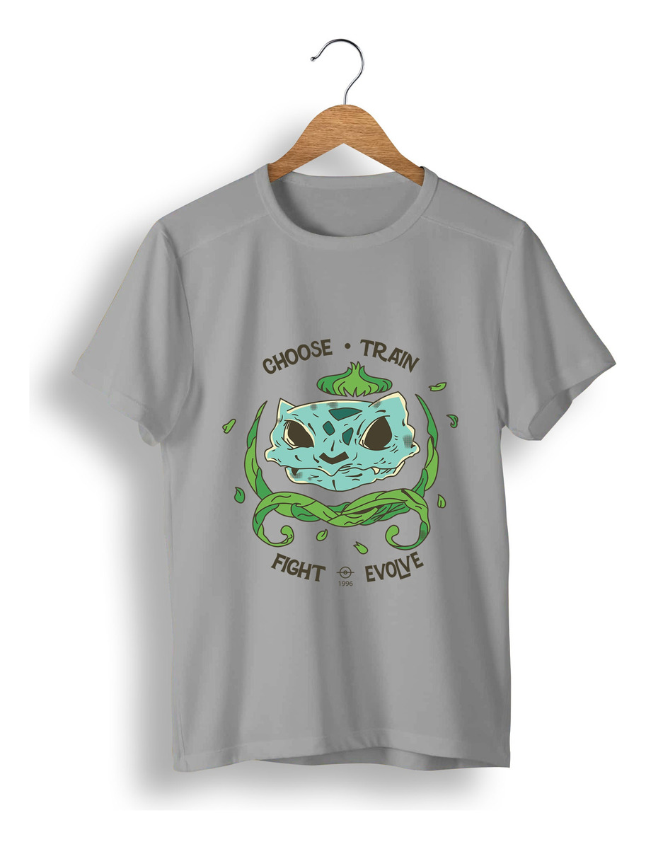 Remera: Bulbasaur Skull Memoestampados - Imagen 24