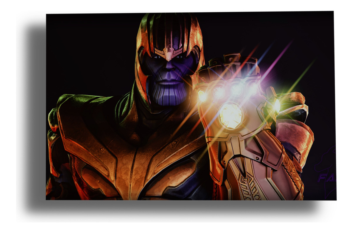 Cuadro Thanos 146 50x70 Mdf Memoestampados