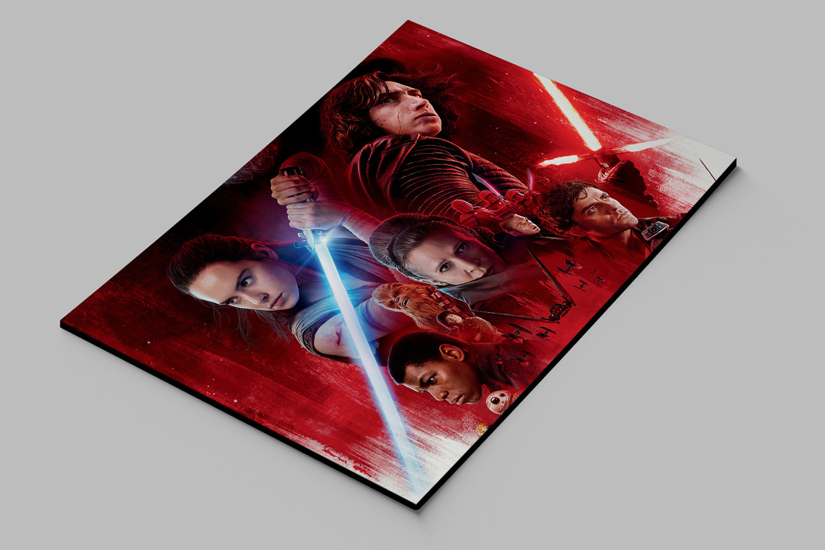 Cuadro Star Wars 405 70x100 Mdf Memoestampados - Imagen 2