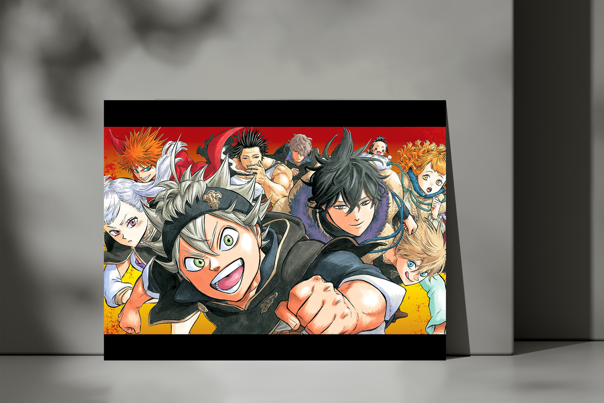 Cuadro Black Clover 554 40x53 Mdf Memoestampados - Imagen 3