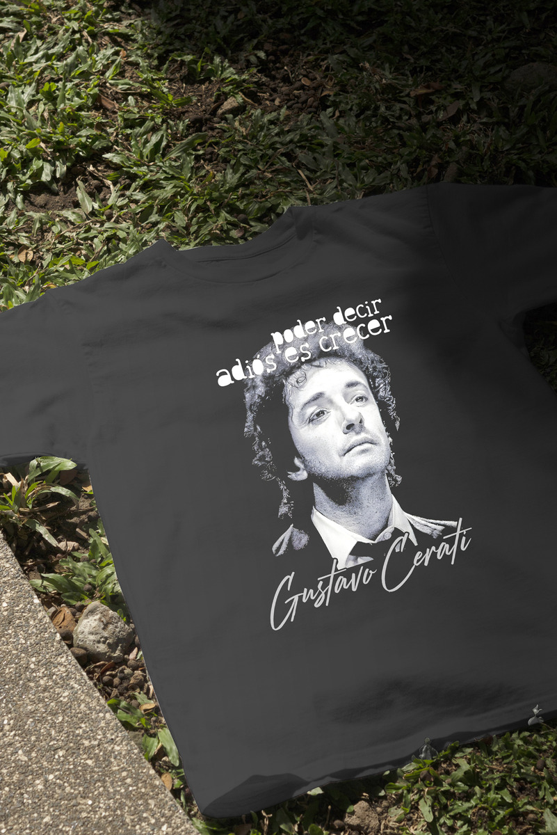 Remera: Cerati Poder Decir Adios Memoestampados - Imagen 4