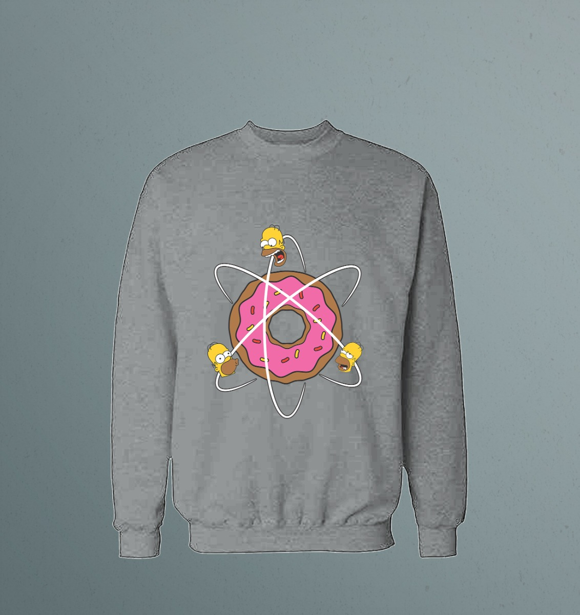 Buzo Homer Atom Donnut Memoestampados - Imagen 5