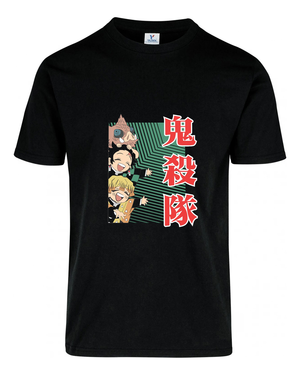 Remera: Demon Slayer Chibis Memoestampados - Imagen 2
