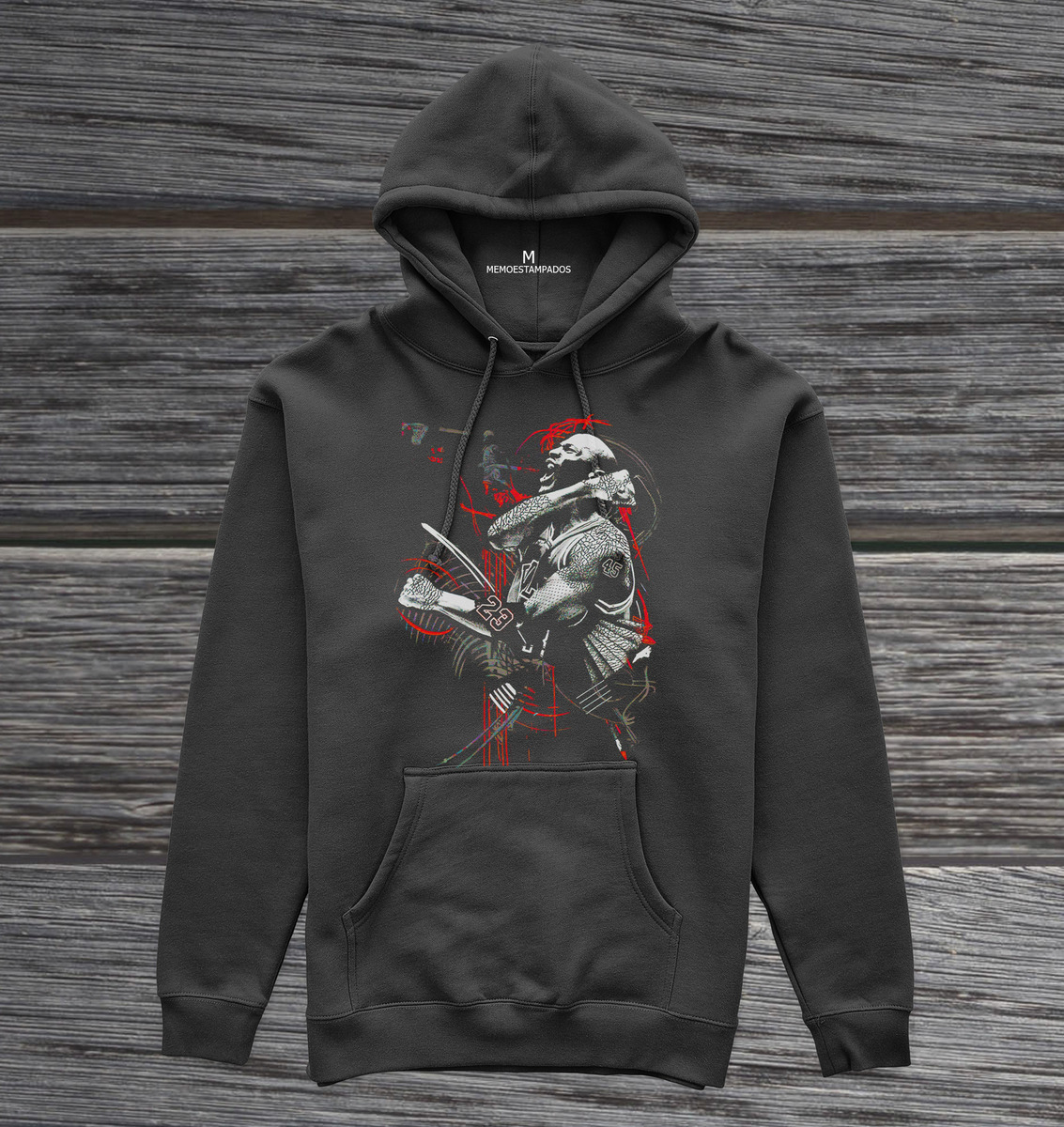 Canguro Michael Jordan Basketball Memoestampados - Imagen 4
