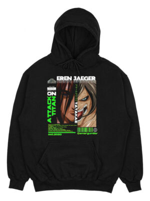 Canguro: Attack On Titan Eren Anime Memoestampados