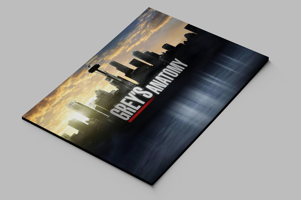 Cuadro Greys Anatomy 515 70x100 Mdf Memoestampados - Imagen 2