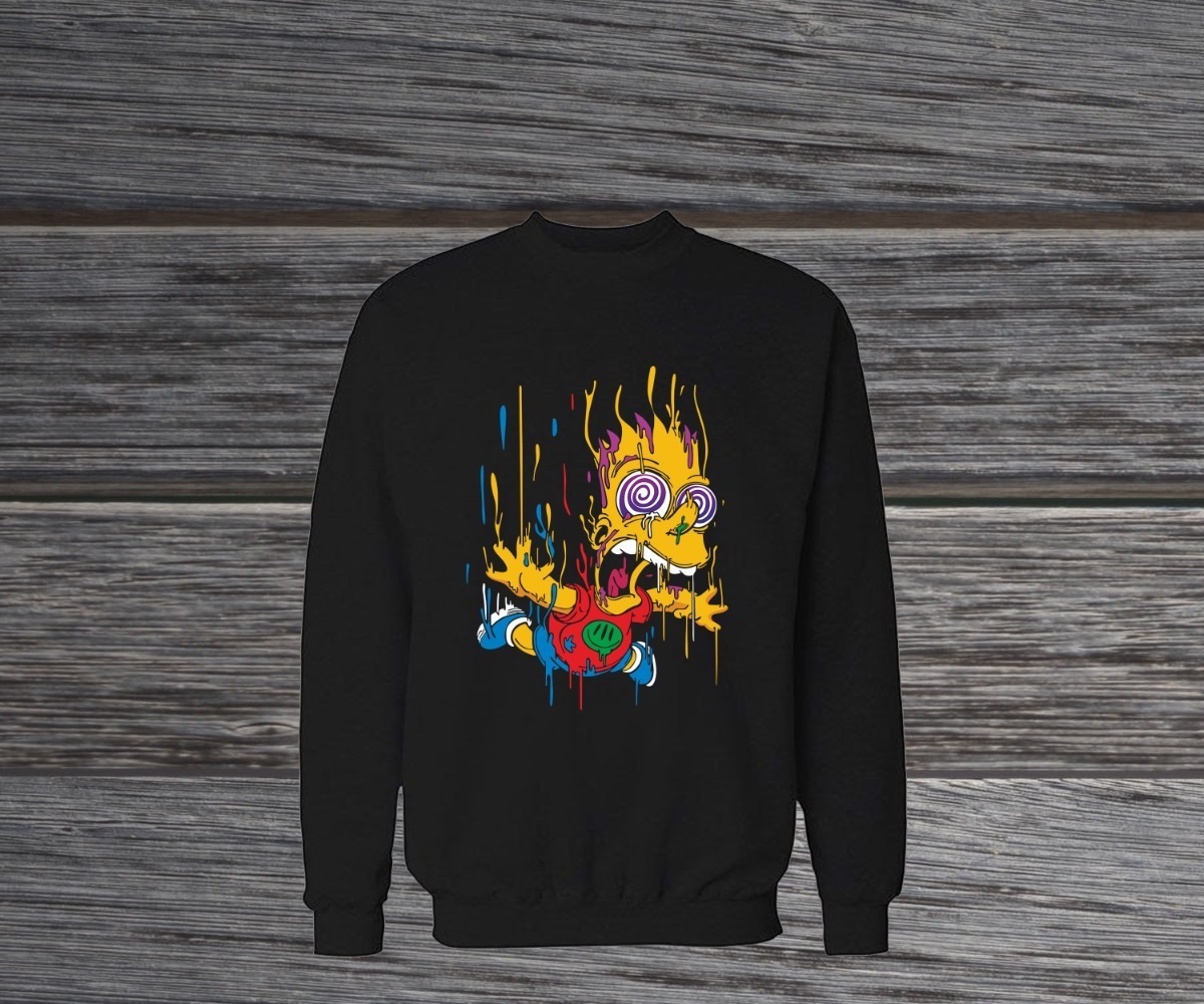 Buzo: Bart Simpsons Dibujo Memoestampados - Imagen 3