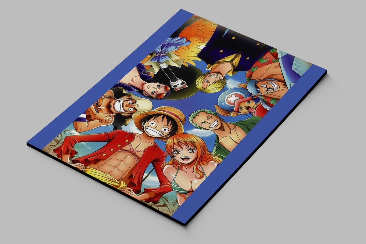 Cuadro One Piece Luffy 101 70x100 Mdf Memoestampados - Imagen 2