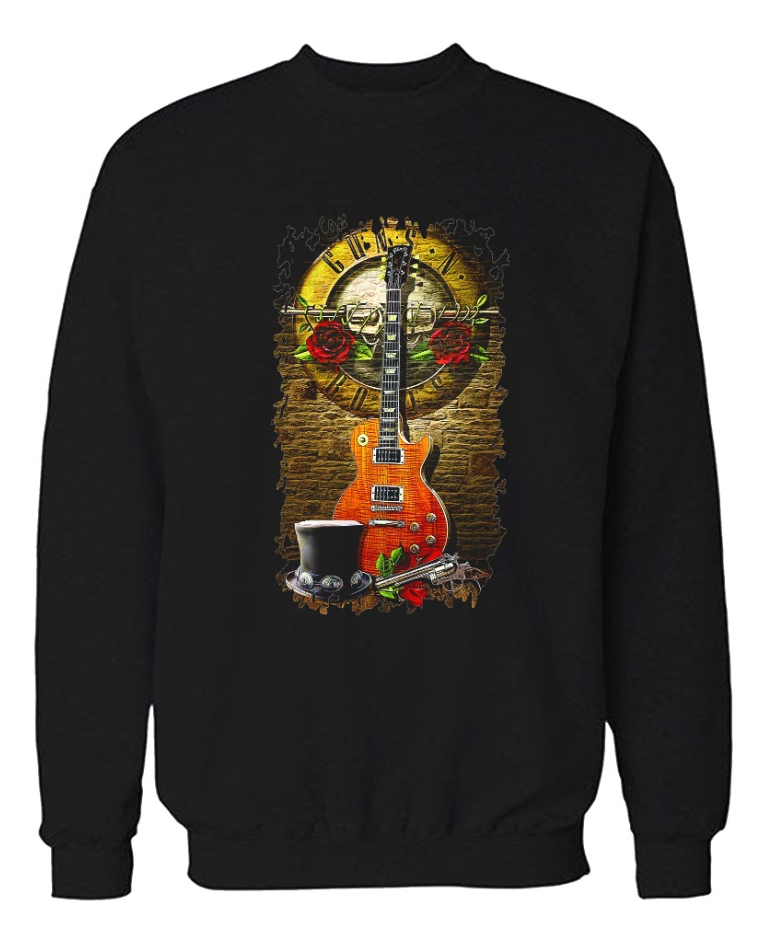 Buzo Guns Guitarra Memoestampados - Imagen 2