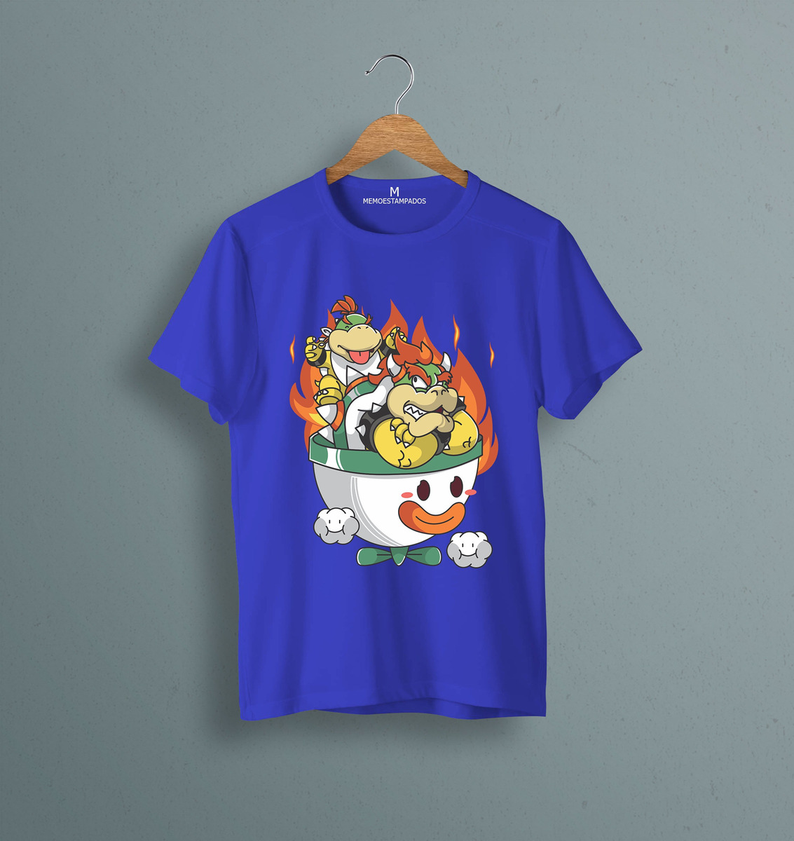 Remera: Bowser _ Bowser Jr 01 Memoestampados - Imagen 4