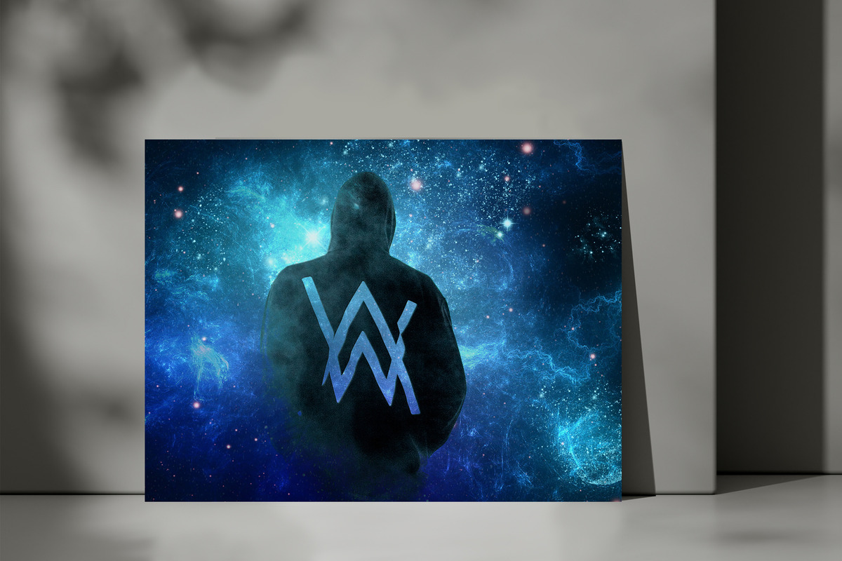 Cuadro Alan Walker 553 70x100 Mdf Memoestampados - Imagen 3