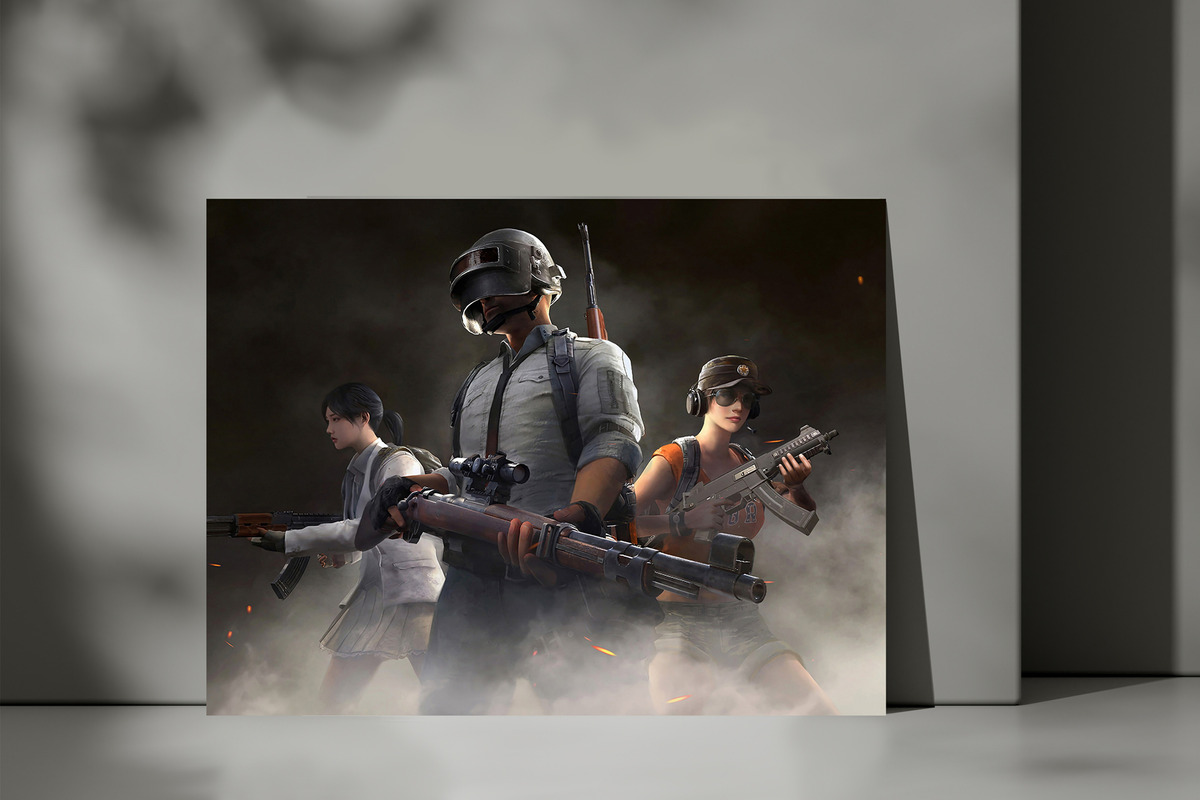 Cuadro 249 Pubg 40x53 Mdf Memoestampados - Imagen 3