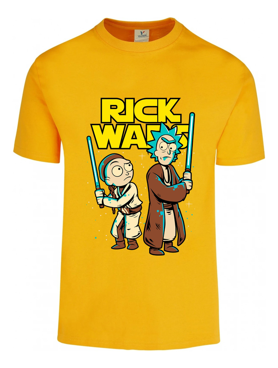 Remera: Rick Morty Star Wars Memoestampados - Imagen 9