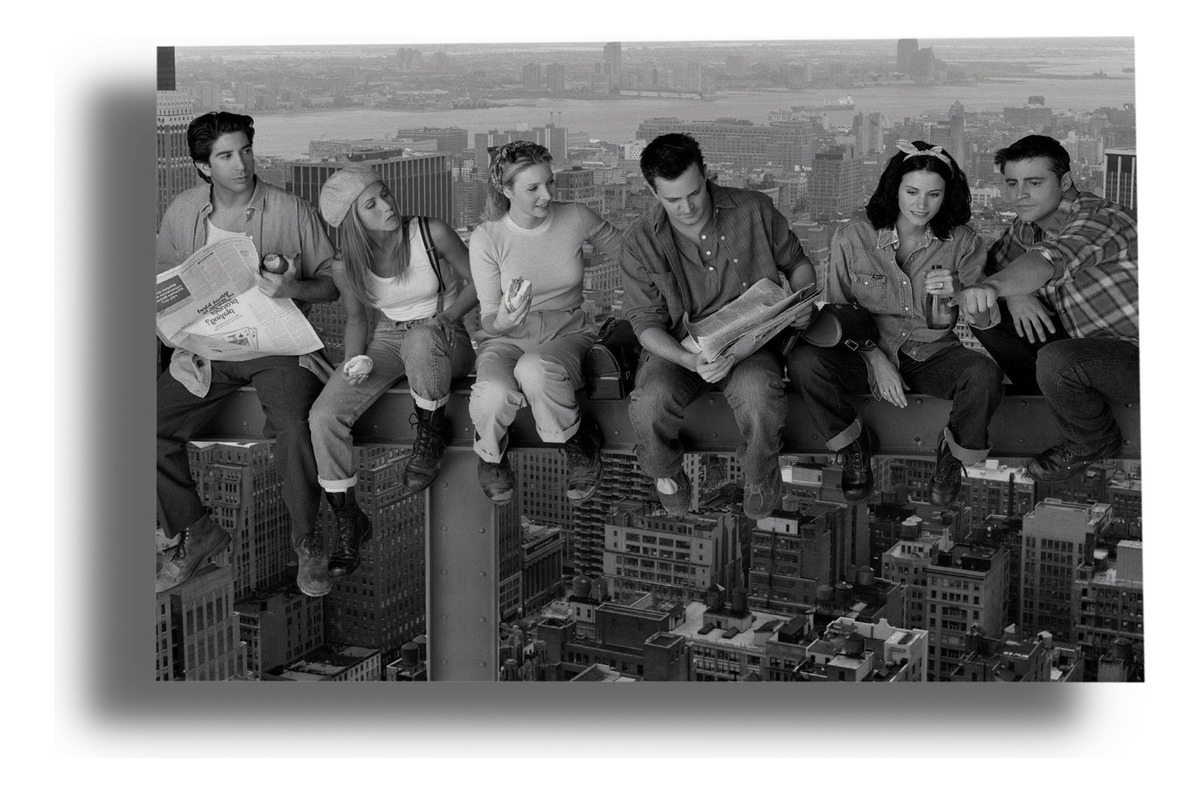 Cuadro Friends 485 70x100 Mdf Memoestampados