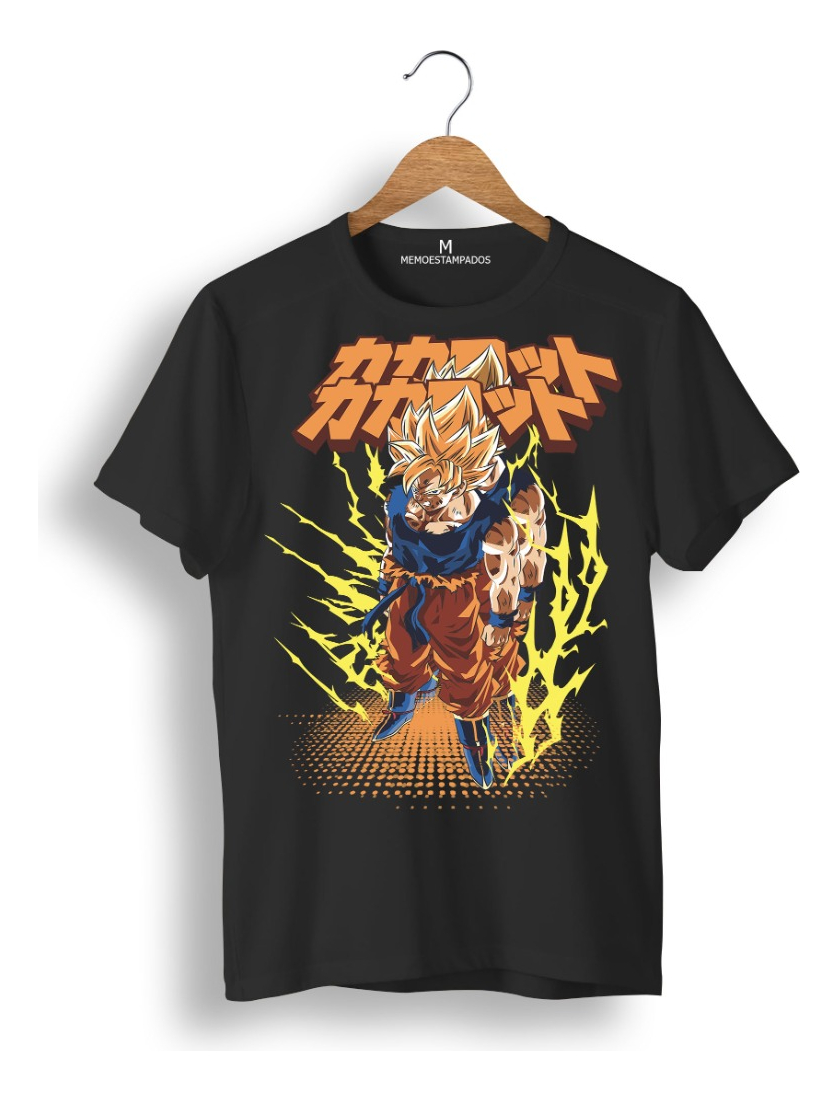 Remera: Goku Furia Memoestampados - Imagen 5