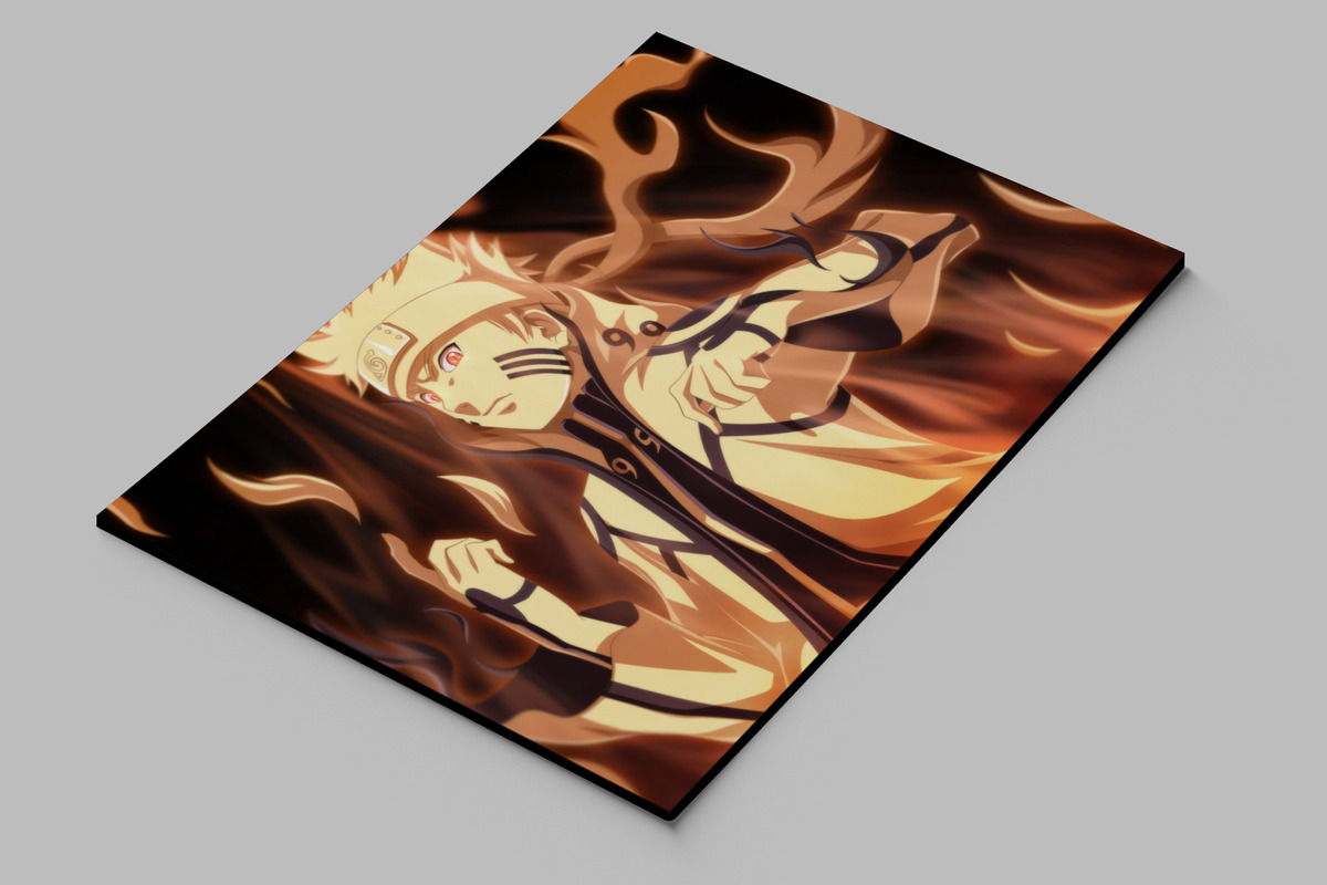 Cuadro Naruto 474 50x70 Mdf Memoestampados - Imagen 2