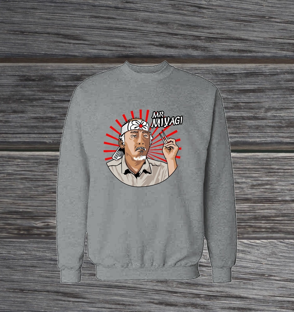 Buzo: Miyagi Karate Kid Memoestampados - Imagen 5