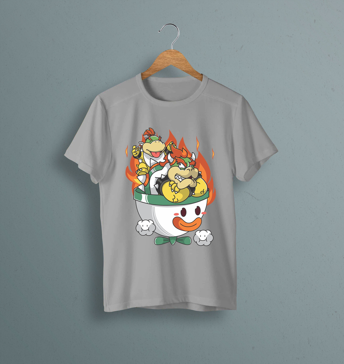 Remera: Bowser _ Bowser Jr 01 Memoestampados - Imagen 12