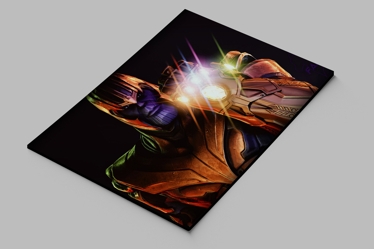 Cuadro Thanos 146 50x70 Mdf Memoestampados - Imagen 2