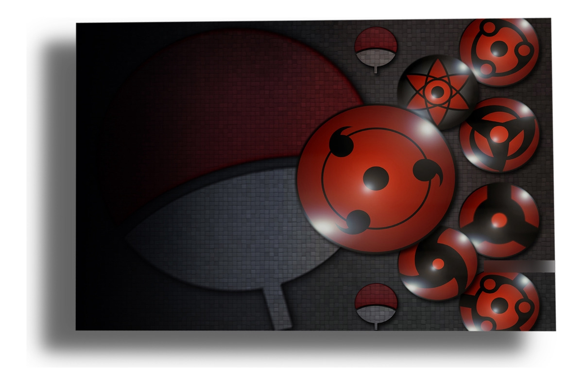 Cuadro Naruto 456 70x100 Mdf Memoestampados