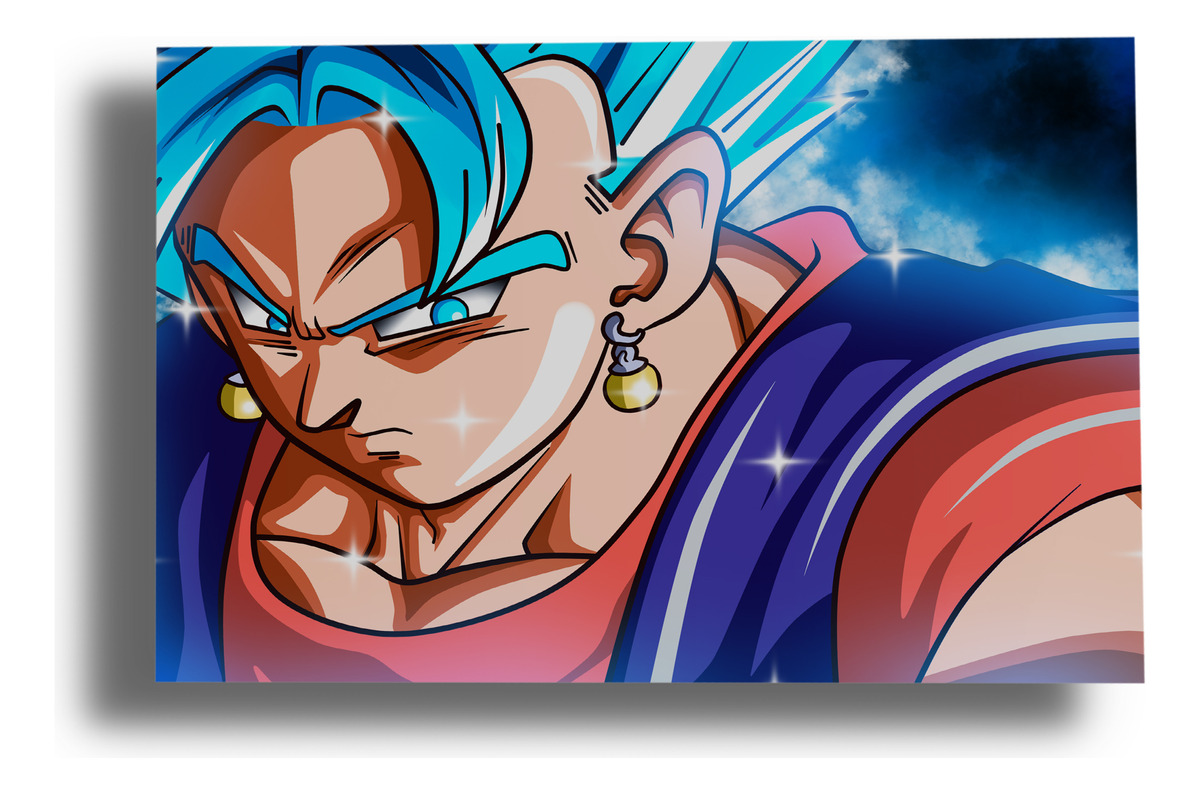 Cuadro Dragon Ball Super 571 70x100 Mdf Memoestampados