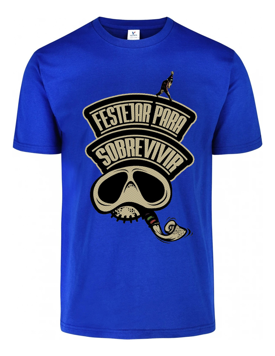 Remera La Vela Festejar Para Sobrevivir Memoestampados - Imagen 12