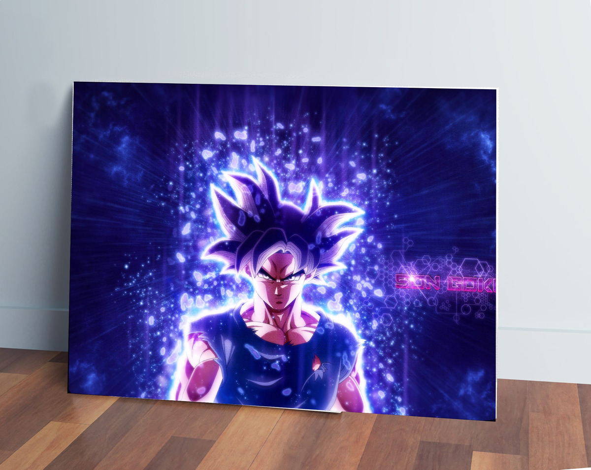 Cuadro 257 Goku Dragon Ball Super 50x70 Mdf Memoestampados