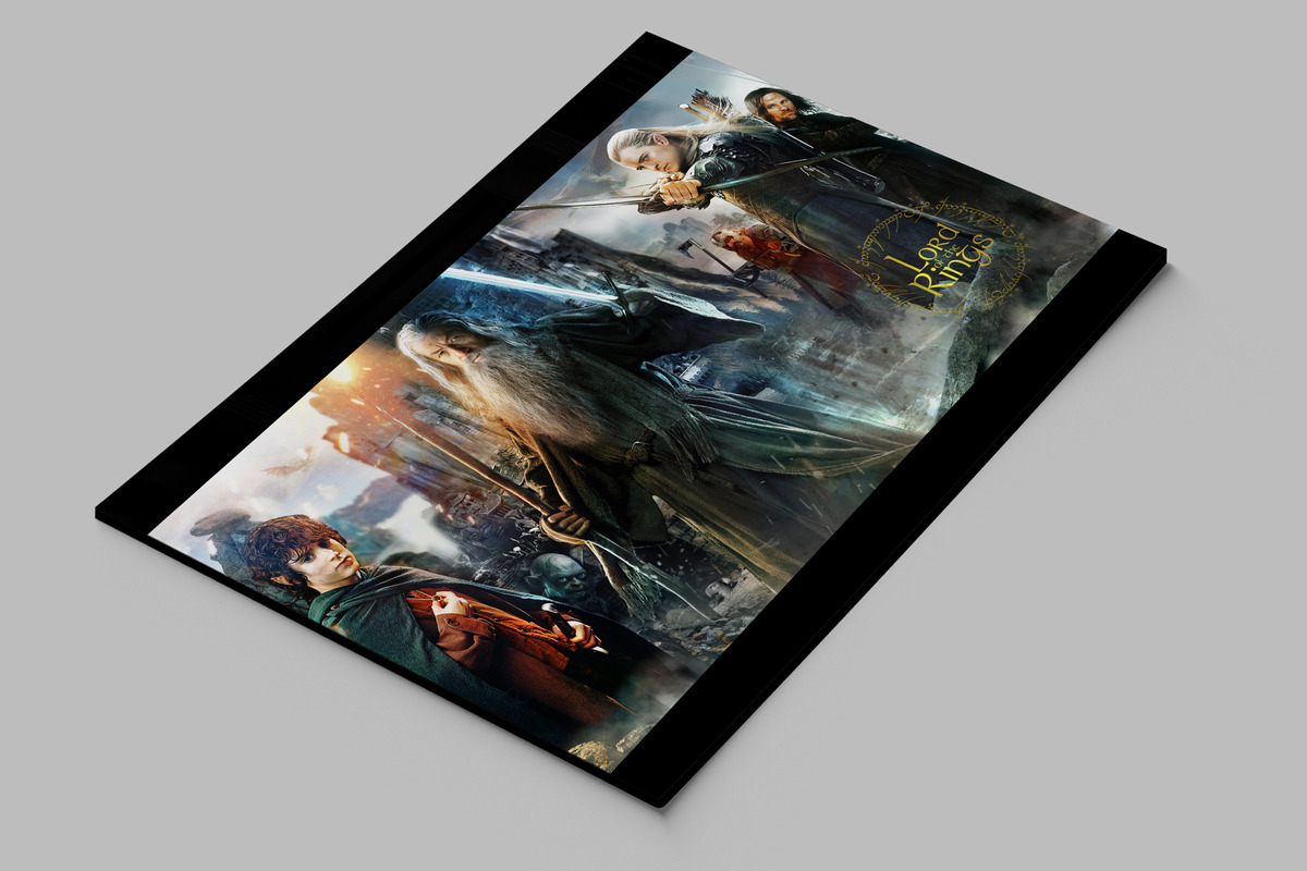 Cuadro 320 Aragorn 70x100 Mdf Memoestampados - Imagen 2