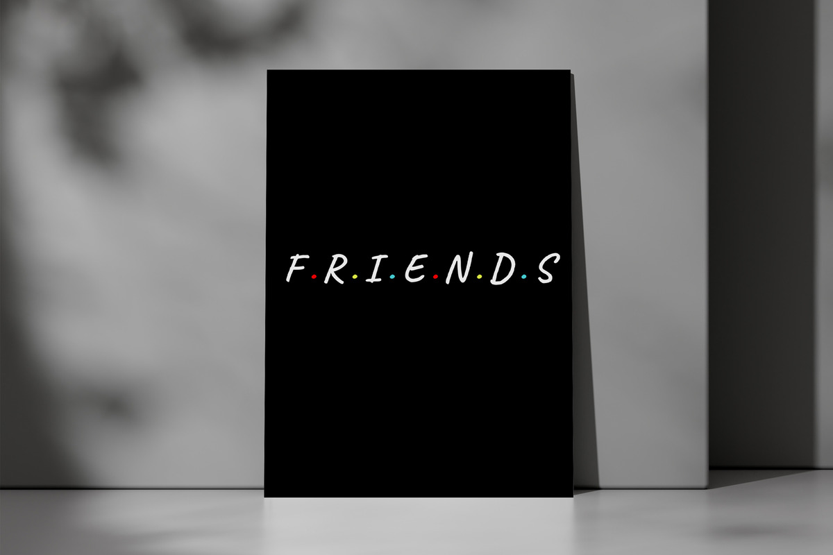 Cuadro Friends 483 70x100 Mdf Memoestampados - Imagen 3