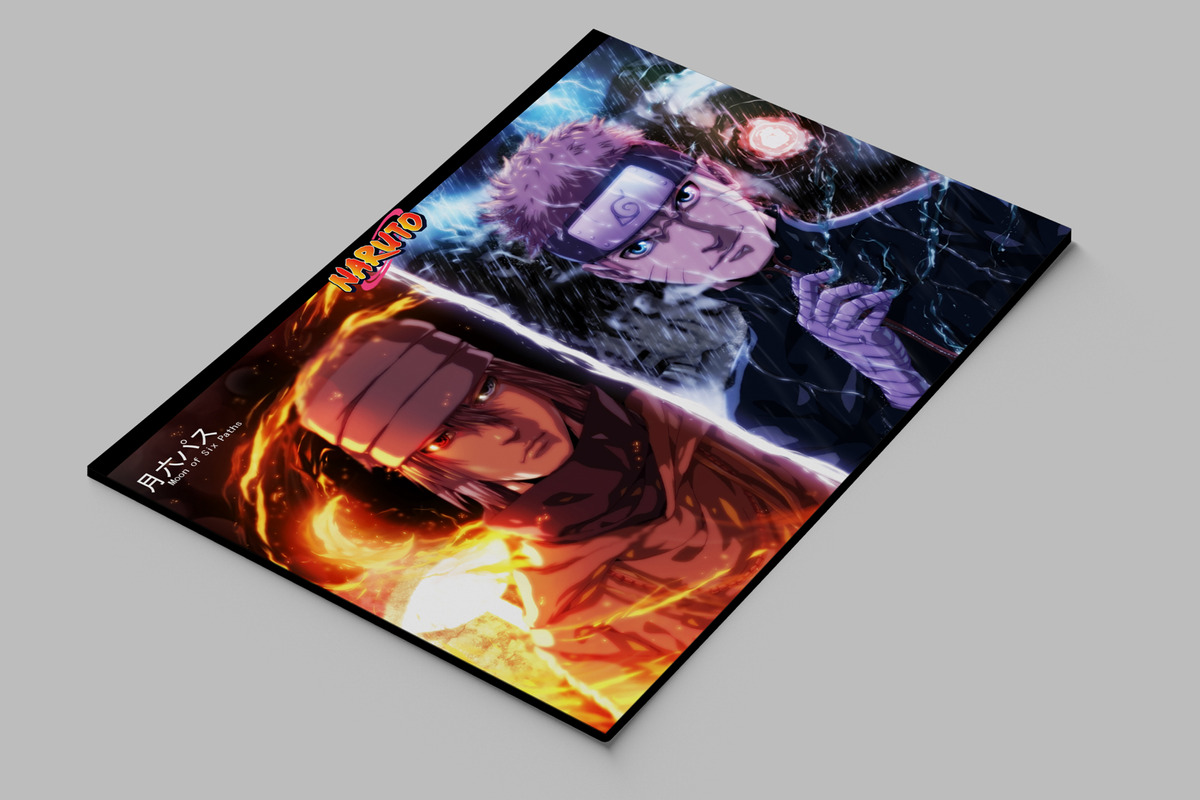 Cuadro Naruto 475 70x100 Mdf Memoestampados - Imagen 4